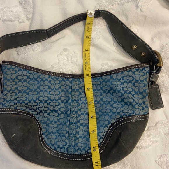 Coach mini signature hobo bag - Picture 4 of 5